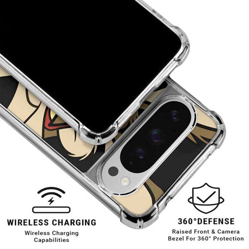 Looney Tunes Wile E. Coyote Smile Google Pixel 10 Pro XL Clear Case